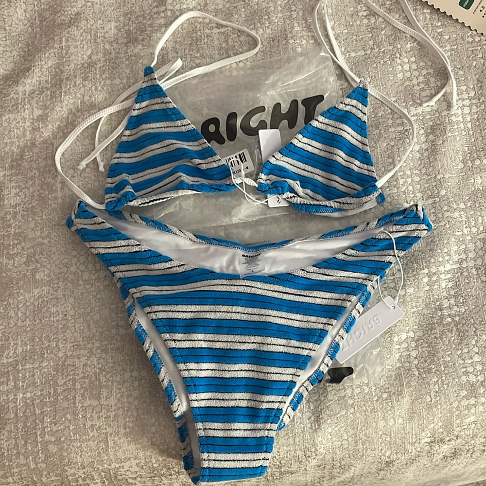 Bright Swimwear Lola bottom and melody top in horizon